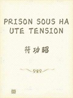 PRISON SOUS HAUTE TENSION